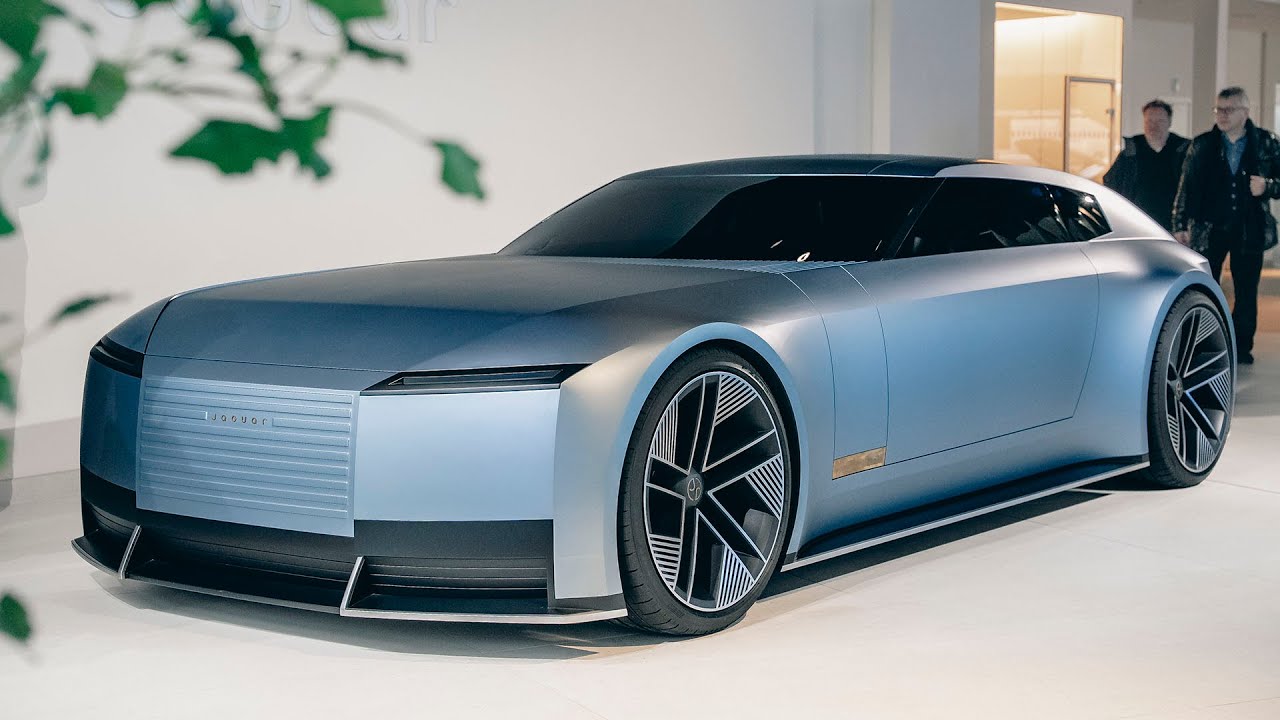 Tidenes vakreste bil? Jaguar Type 00 p&aring; nytt kundesenter i Oslo