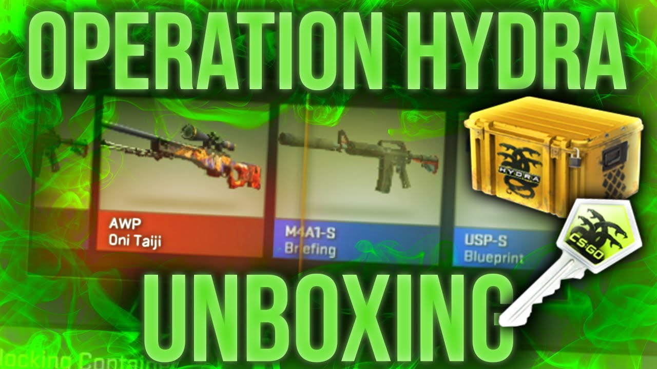 OPERATION HYDRA UNBOXING + NEW OPERATION