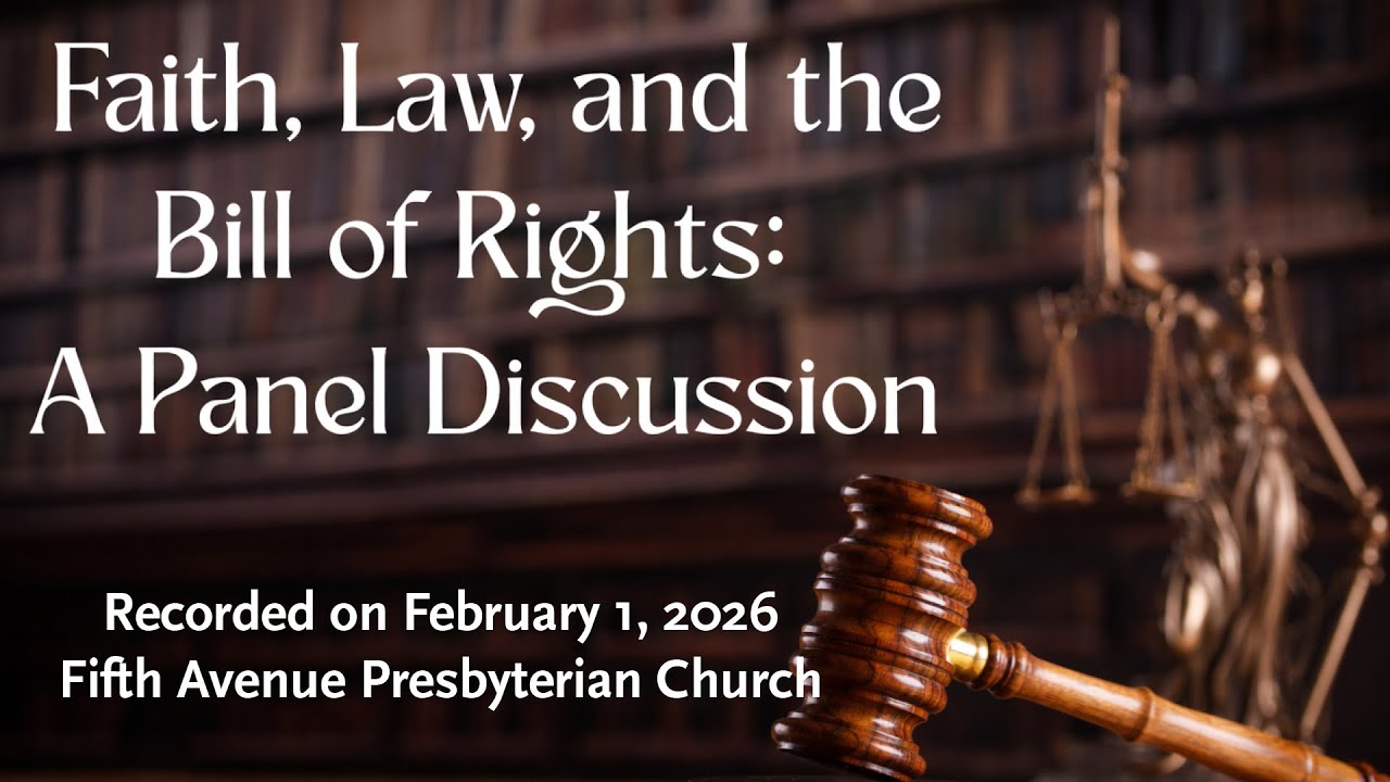 Faith, Law, and the Bill of Rights | A Panel Discussion