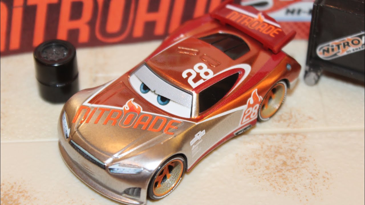 Mattel Disney Cars 3 Silver Tim Treadless (Next-Gen Nitroade Piston Cup Racer - Silver Collection)