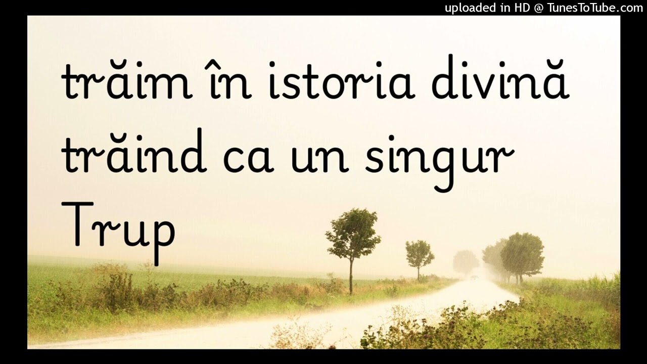 trăim în istoria divină trăind ca fiind continuarea lui Cristos astăzi