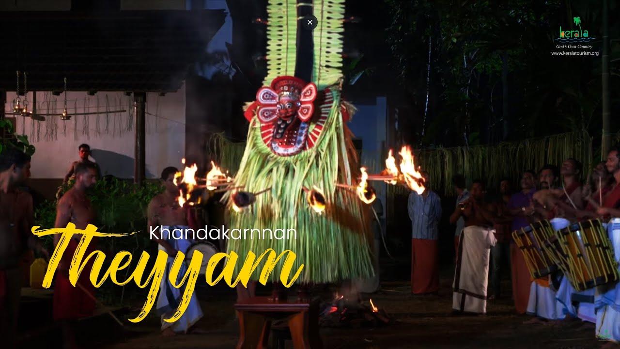 Khandakarnan Theyyam  | Dance of the Divine | Theyyam Festivals of Kerala | Kerala Tourism