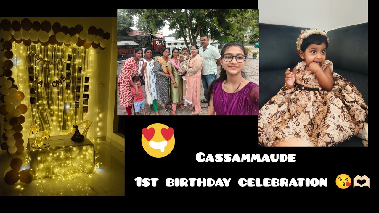 Cassammaude birthday celebration 😘♥️ #youtube #like #share #subscribemychannel 🔔