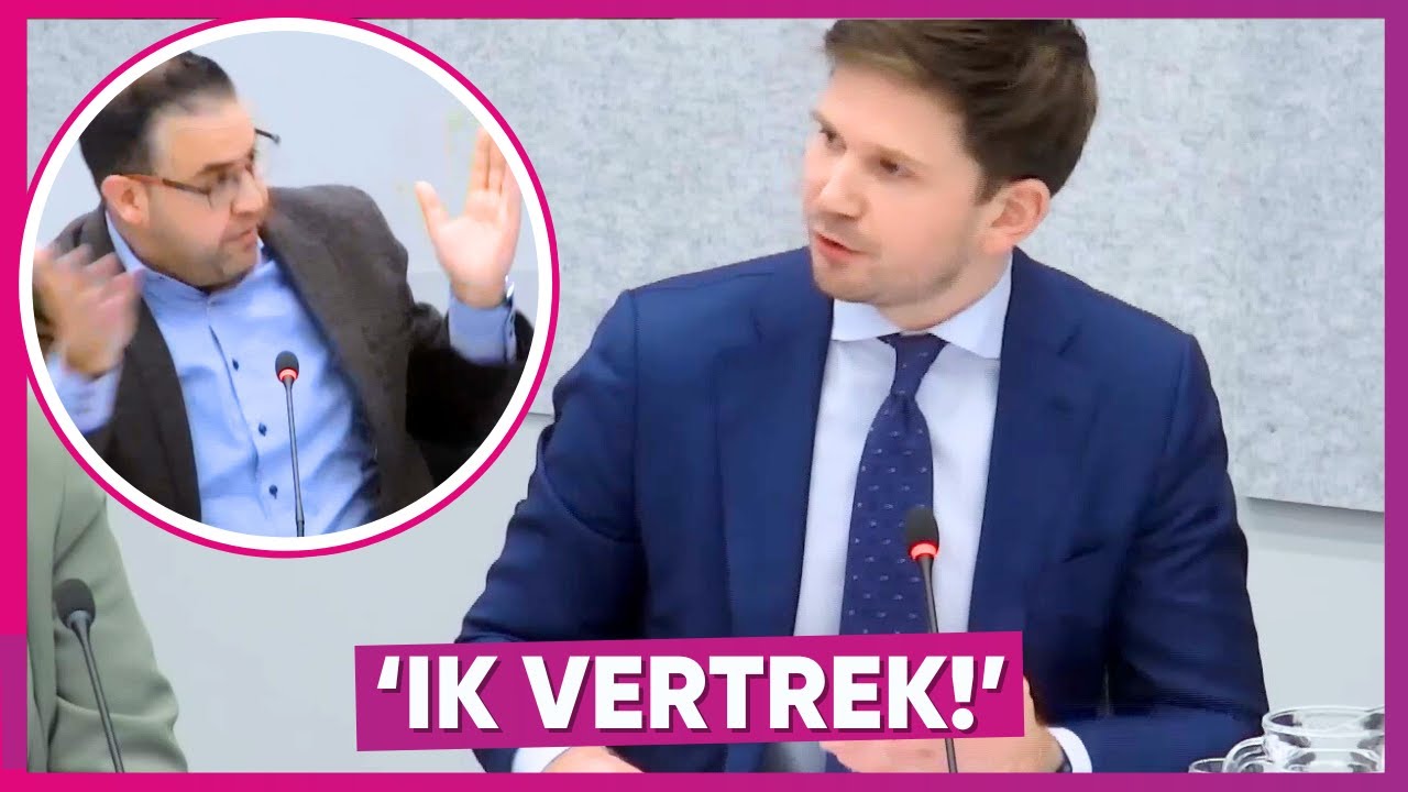 FvD'er Van Meijeren loopt woest weg uit abortus-debat