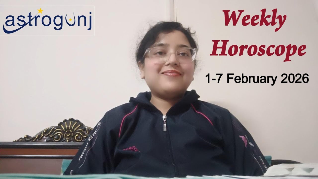 Watch this before 1 Feb 26| Weekly Horoscope मेष से मीन राशि | 1-7 February 2026 का साप्ताहिक राशिफल