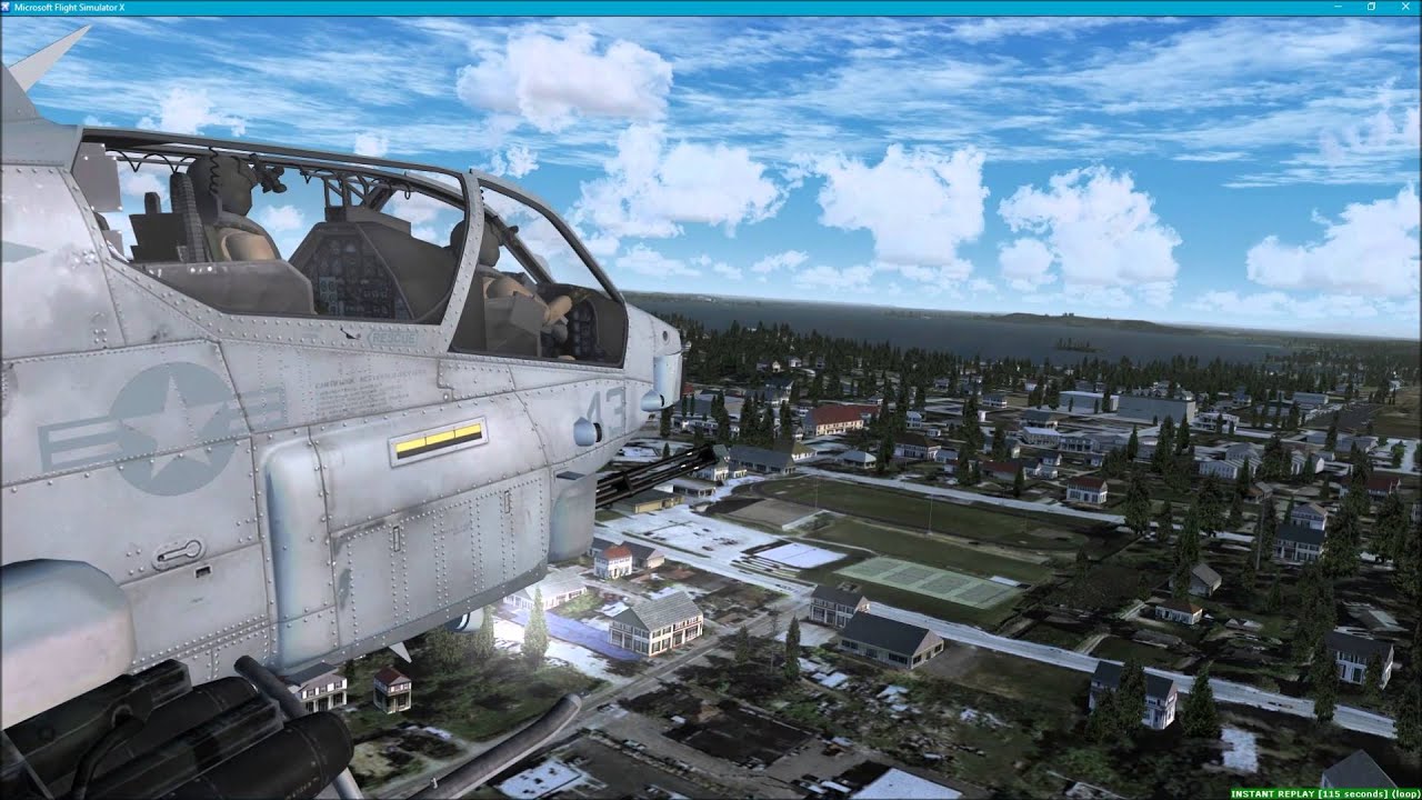 FSX Helicopter SG AH-1W Super Cobra