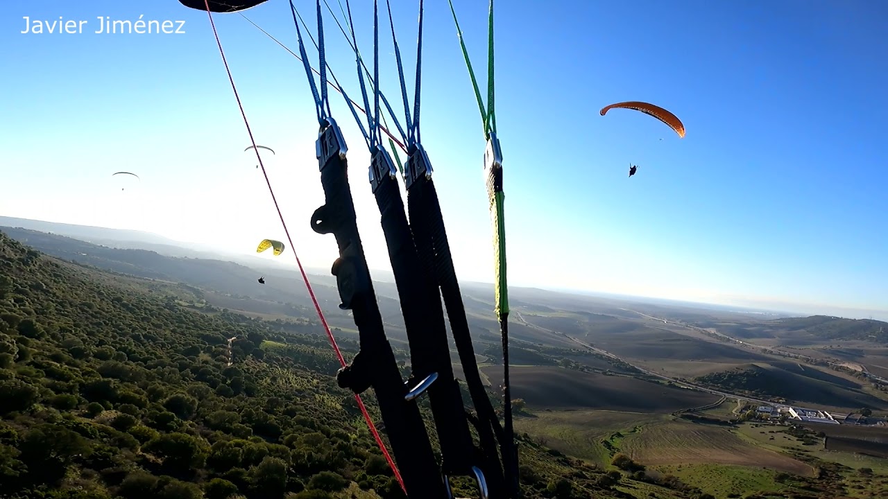 Parapente Vejer. Dos pájaros, dos vuelos...