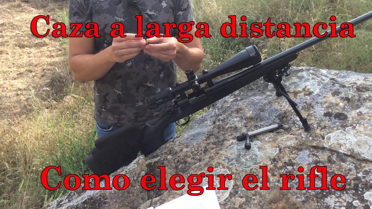 Iniciación a la Caza a larga distancia: El rifle. Long range hunting: The rifle
