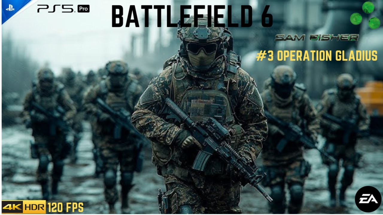 PS5 PRO: BATTLEFIELD 6 - Campaign - #3 Operation GLADIUS - Gibraltar - 4K 120 FPS - PSSR - HDR - ITA
