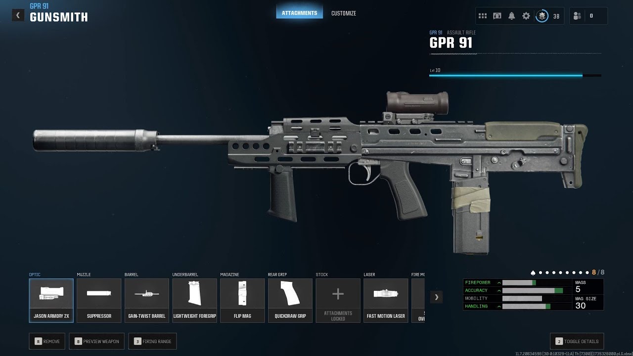 Warzone BO6 Eight attachments GPR 91 QUADS and SOLO