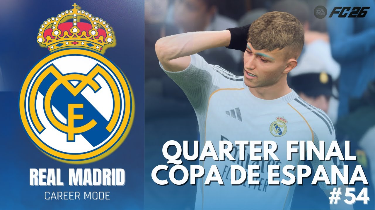 NYARIS TERSINGKIR?! Real Madrid vs Cadiz di Quarter Final Copa 😱 | FC 26 Real Madrid Career Mode #54