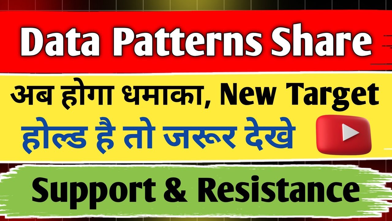 data patterns share latest news / data patterns share / share analysis / share news today / target /