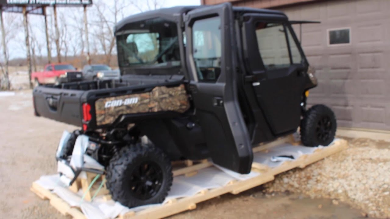 Компания Cowtown USA первой представила модель Can-Am Max Limited 2020 года с кондиционером.