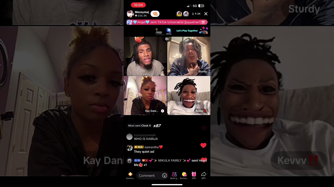 NADIA AND ELI GOT CAUGHT IN HIS LIE MESSY MAJ TIKTOK LIVE