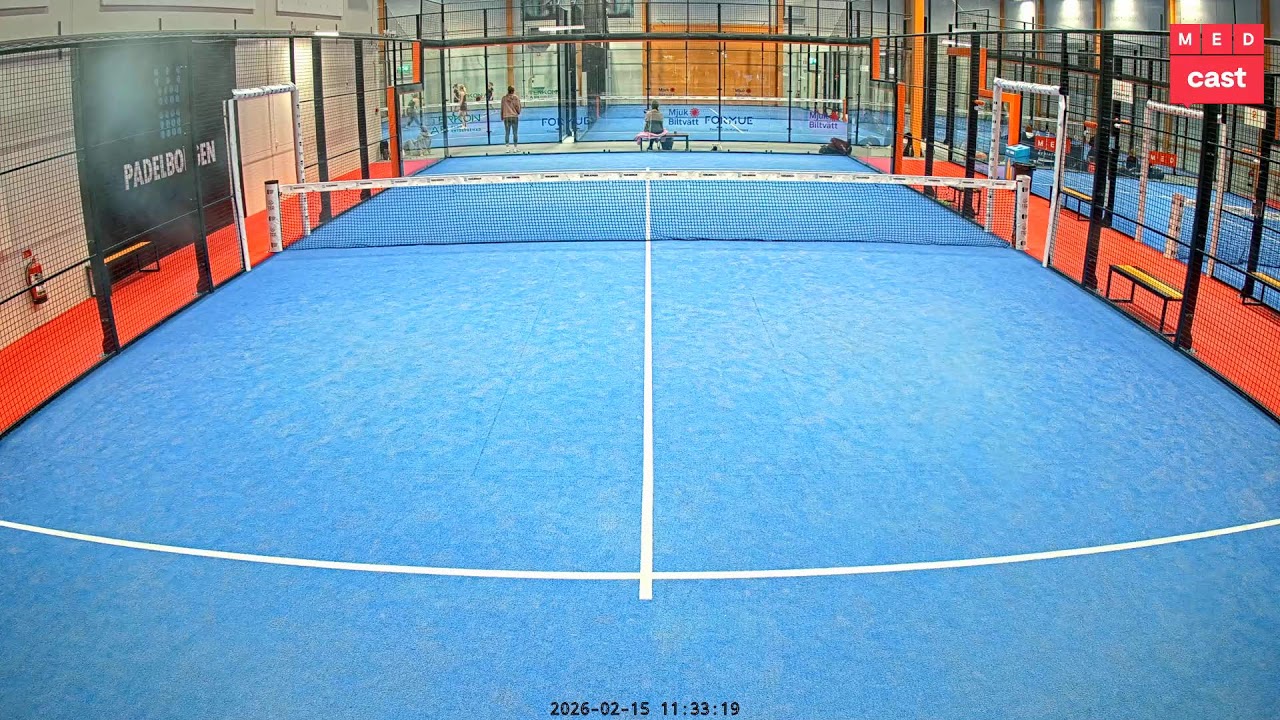 MEDcast - Padelborgen , Mölnlycke - Bana 1 - 2026-02-15 08:50