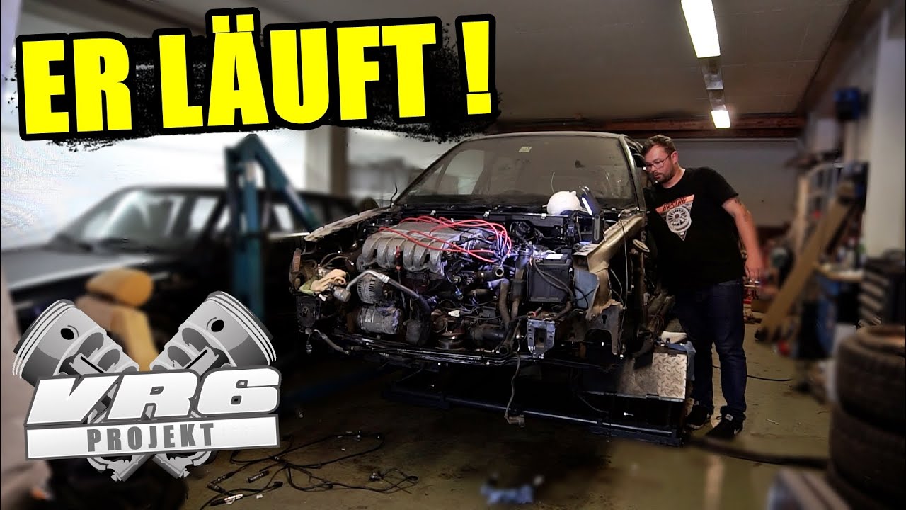 NACH 2 MONATEN FEHLERSUCHE LÄUFT DER VR6 ENDLICH!