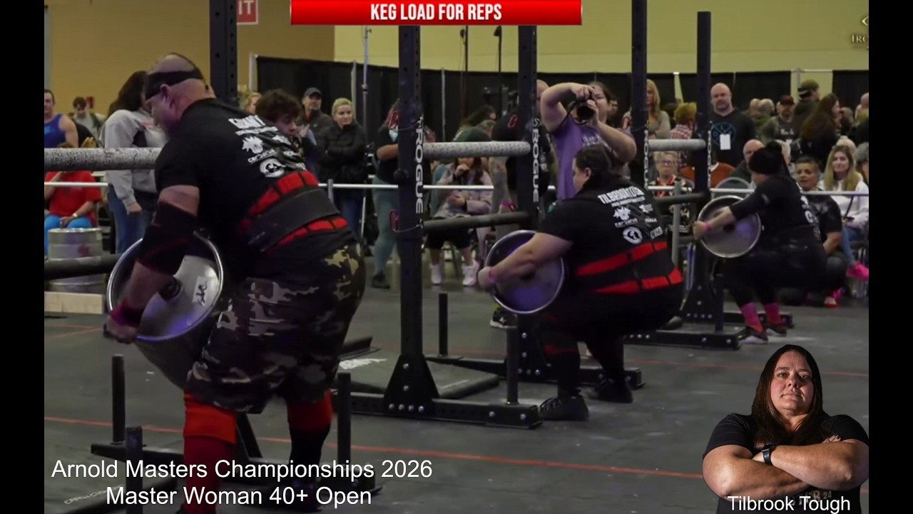 Arnold Sports Festival, 200 lbs. Keg Load Masters Championships, Woman's Master 40+ Open