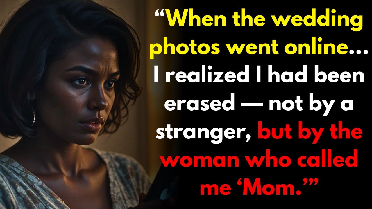 “My Future Daughter-in-Law Said She Loved Me — Then Erased Me From the Wedding Photos”