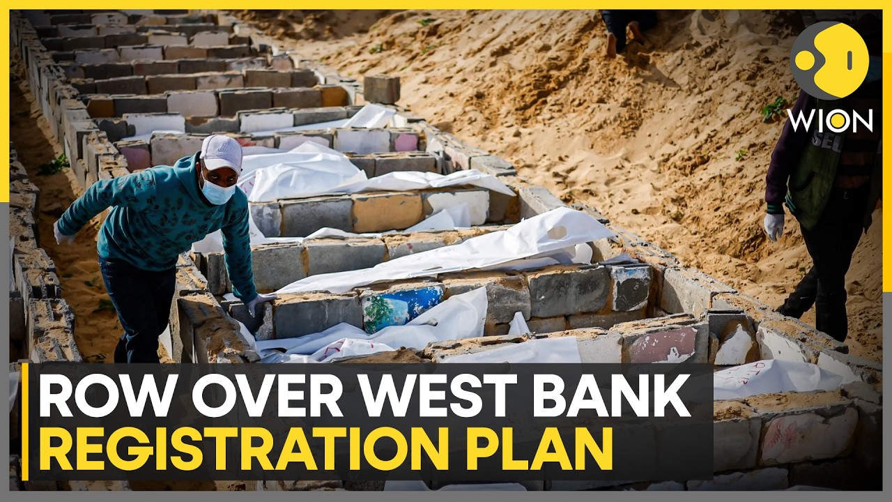 Israel Approves West Bank Land Registration as State Property | WION