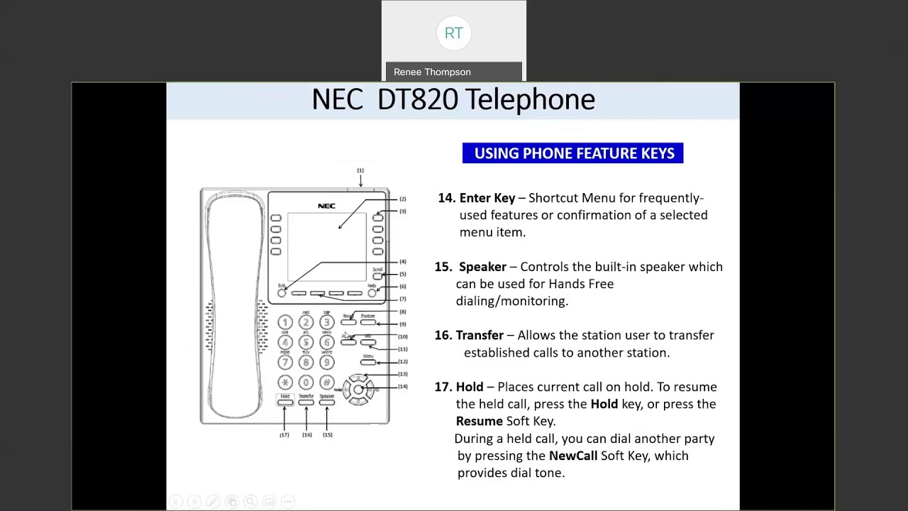 DT820 Phone and Voicemail Training