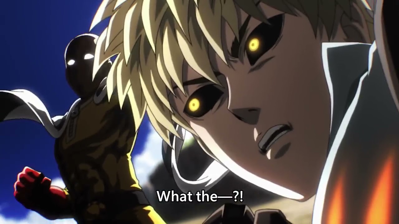 Show me no mercy || saitama fights genos || one punch man