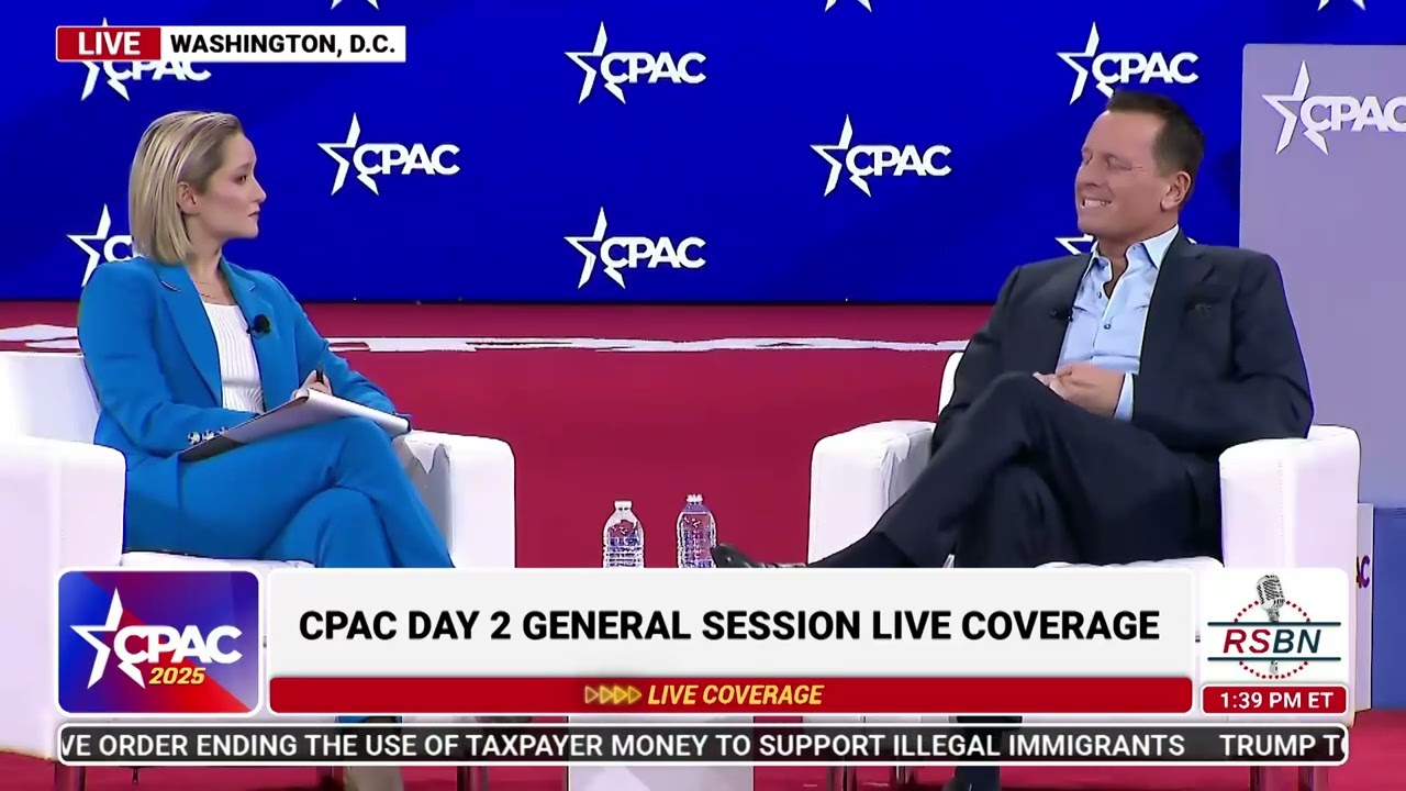 FULL SPEECH: Ambassador Richard Crenell Speaks at CPAC 2025 Day Two - 2/21/25