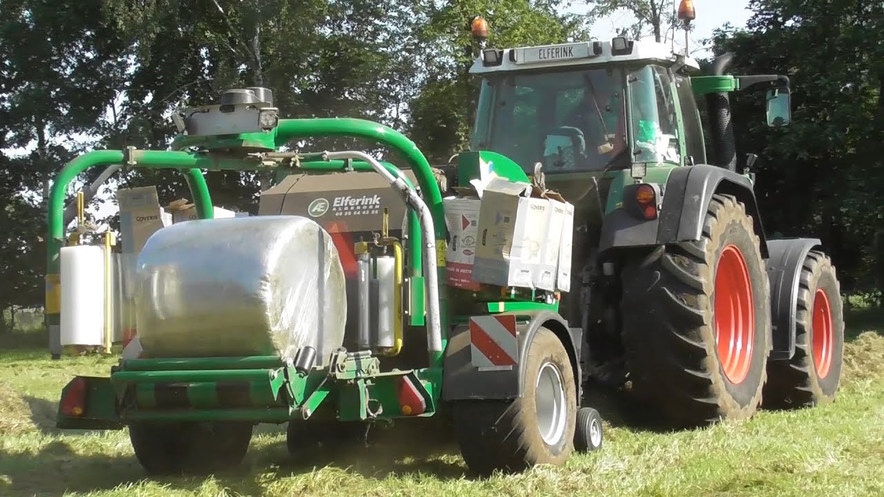 Baling midi silage