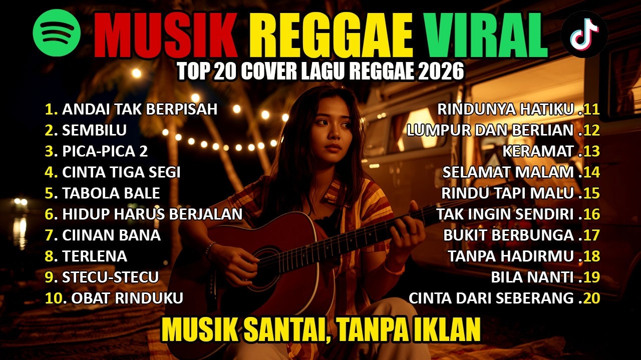 🔴🌴🎧 Full Album Reggae Terbaru 2026 | Rege Rege Musik Santai untuk Santai & Healing