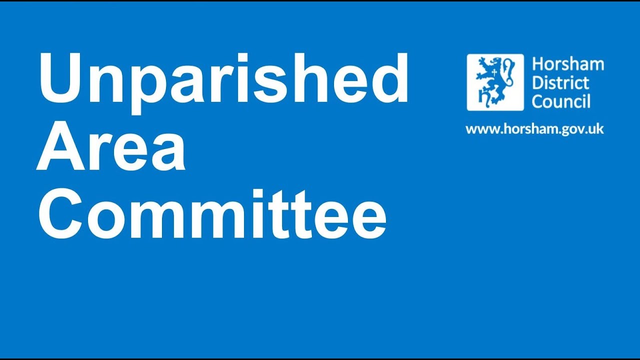 Unparished Area Committee - 1 December 2025