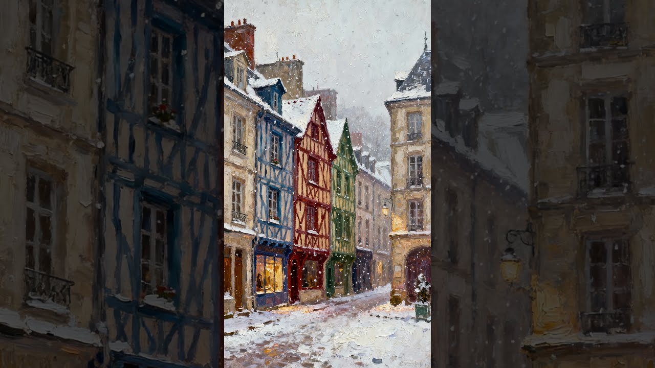 Atlantic France in Winter ❄️ | Cinematic Coastal Art
