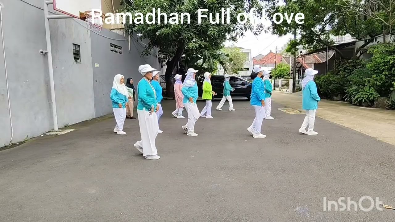Ramadhan Full of Love Line Dance - Chor : Yeni Laritza (INA) - Demo by Camar LD