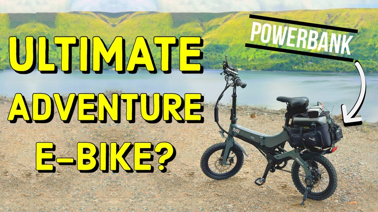 Commuters Folding E-Bike & Powerbank LONG DISTANCE CHALLENGE!