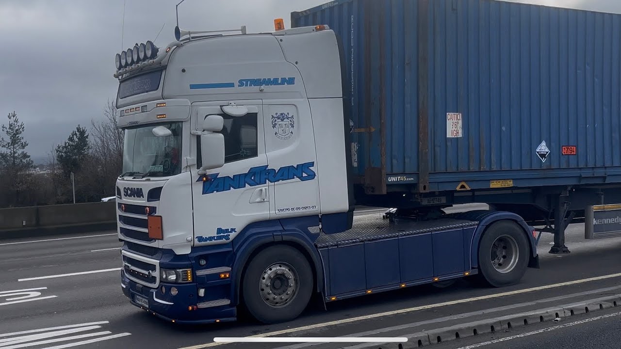 Truck spotting in Ireland - February 2026 on the N7