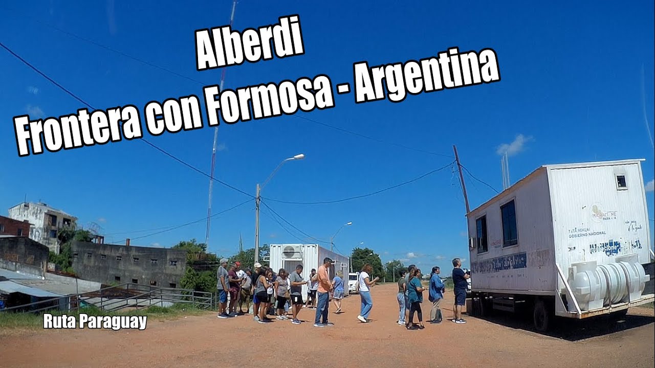 Ciudad de Alberdi - Dpto. Ñeembucu - Conducir en teimpo real - Driving in Paraguay #argentina