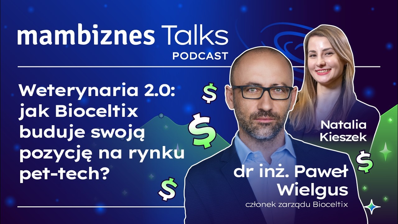 Jak Bioceltix buduje swoją pozycję na rynku pet-tech? Dr inż. Paweł Wielgus, członek zarządu
