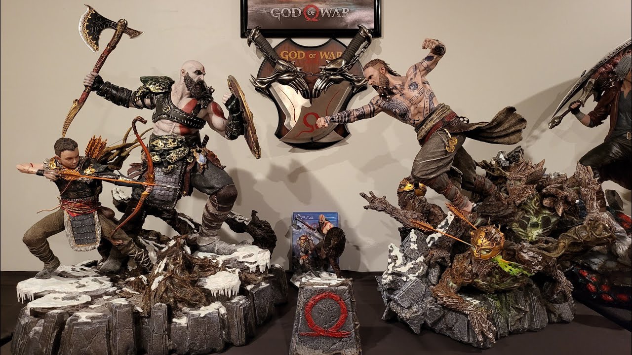 Prime 1 God of War: Kratos & Atreus 1/4 Statue Unboxing/Review