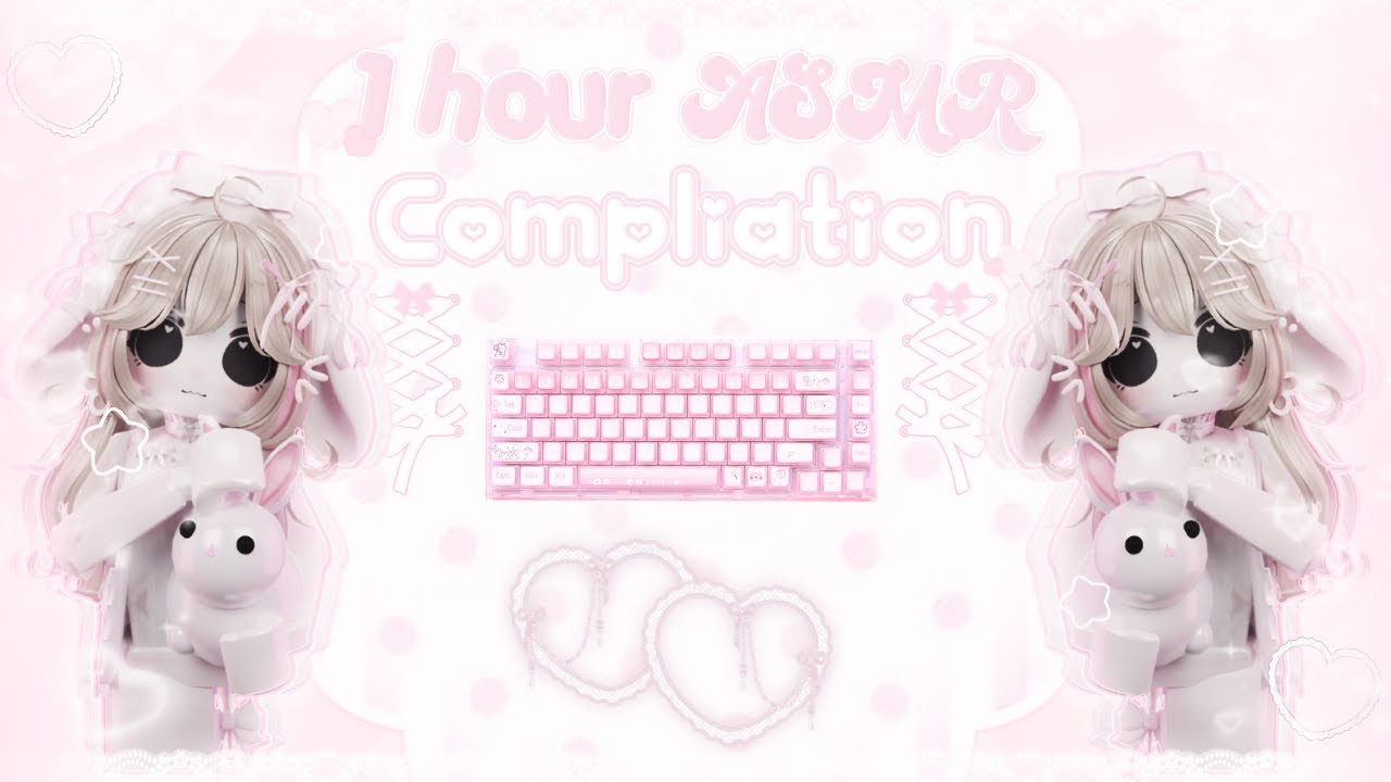 ˗ˏˋ ꒰ MM2 but it's Keyboard Asmr for 1 HOUR .ᐟ ꒱ ˎˊ˗  [Roblox Murder Mystery 2]