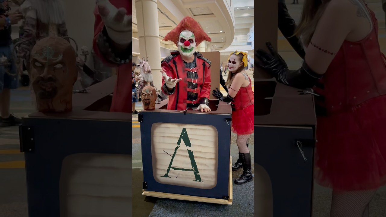 Our Jack and Chance cosplays at Spooky Empire! #hhn #halloween #cosplay #horror #haunted #scary