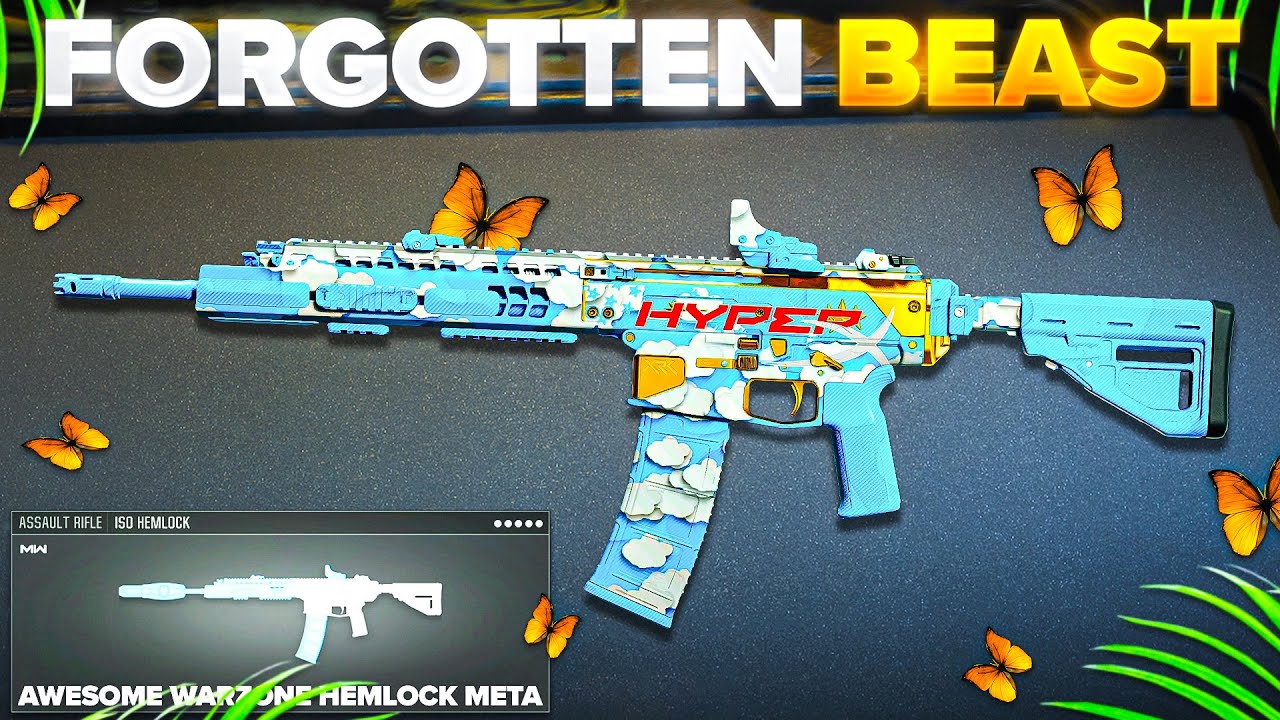 new ISO HEMLOCK Loadout Meta is CRAZY in Rebirth Island 🤯 (Warzone BO6 Best Iso Hemlock Class Setup)