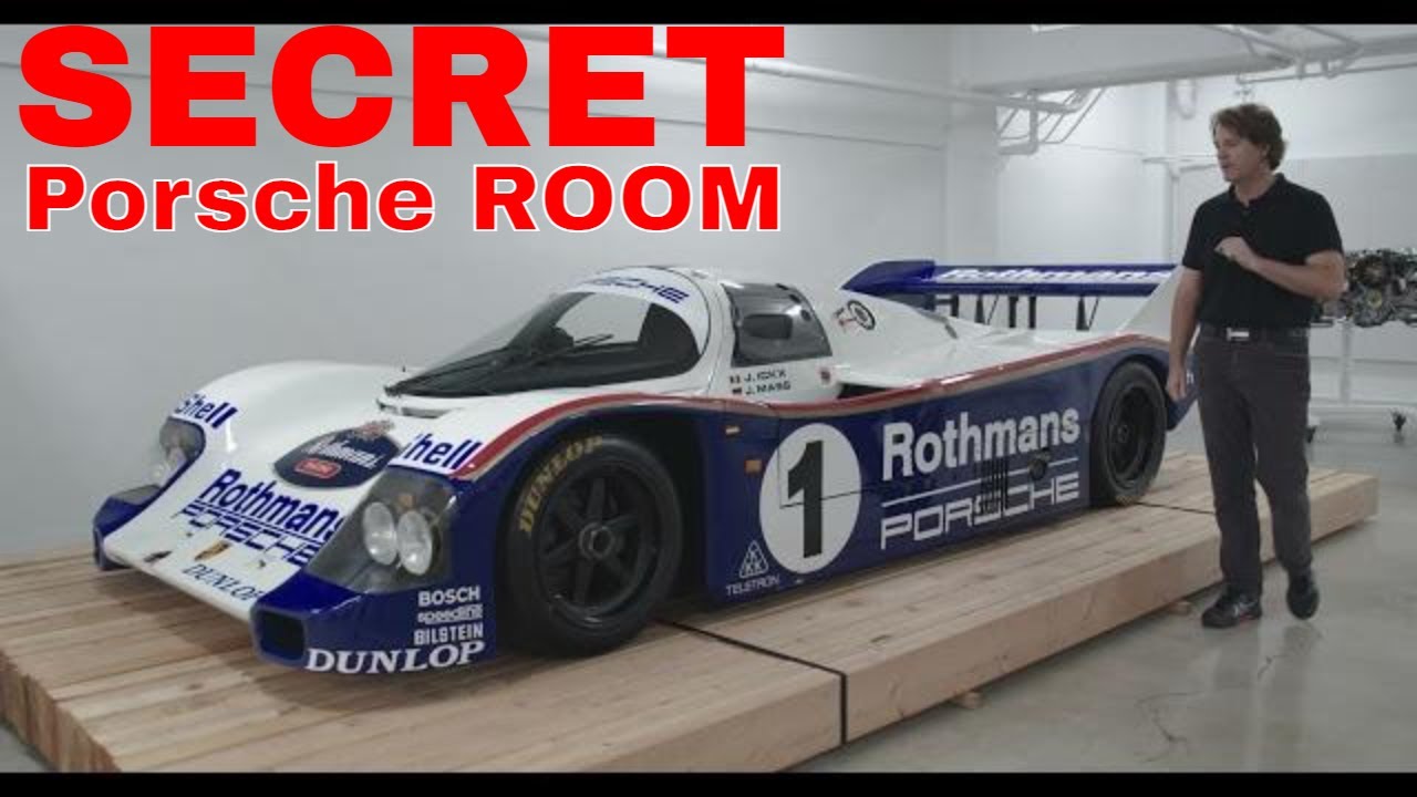 The SECRET Porsche Room FULL TOUR