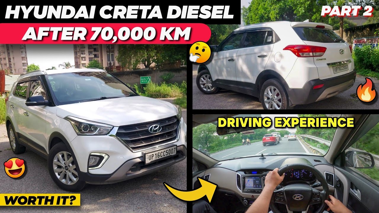 Hyundai Creta SX 🔥 Diesel after 5 Years | Ownership review after 70,000 km | POV Hyundai Creta 2019