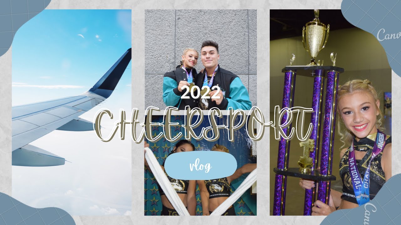 CHEERSPORT 2022 WITH TGLC VLOG *Grand champs*