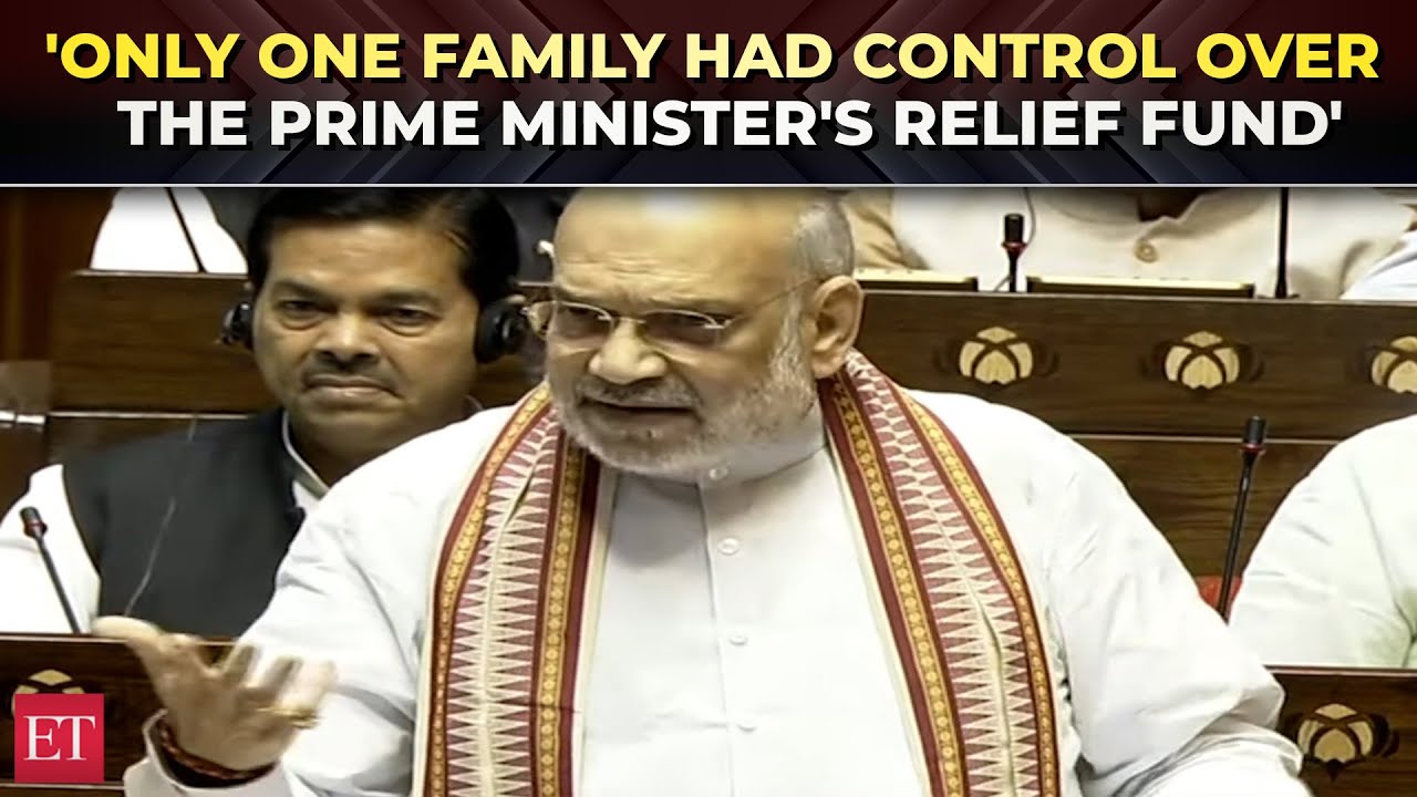 Amit Shah's scathing attack on Congress': 'PM CARES fund more transparent than UPA's PM relief fund'