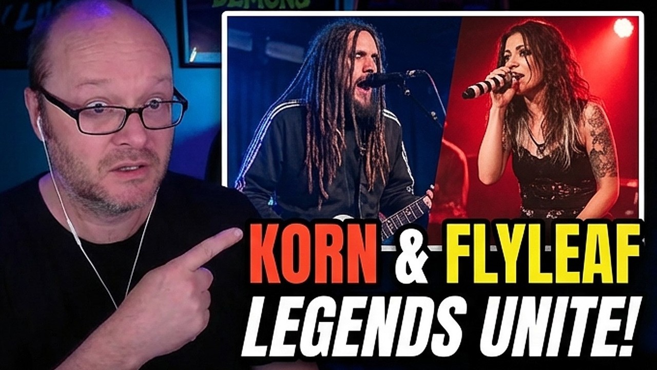 This Lacey Sturm & Brian Head Welch Track is INSANE #flyleaf #korn #brianheadwelch #reactionvideo