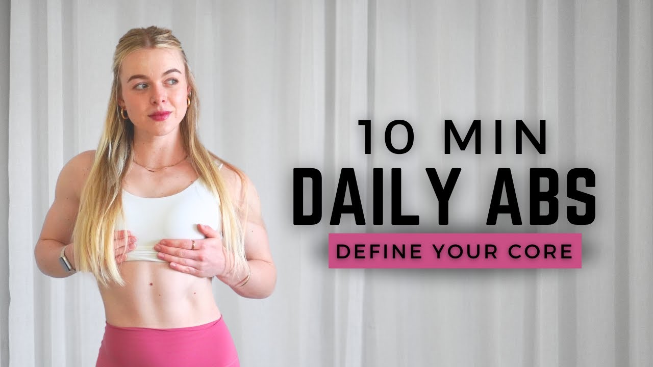 10 MIN DAILY ABS - Strong Core with NO REPEATS & NO EQUIPMENT | At-Home Workout