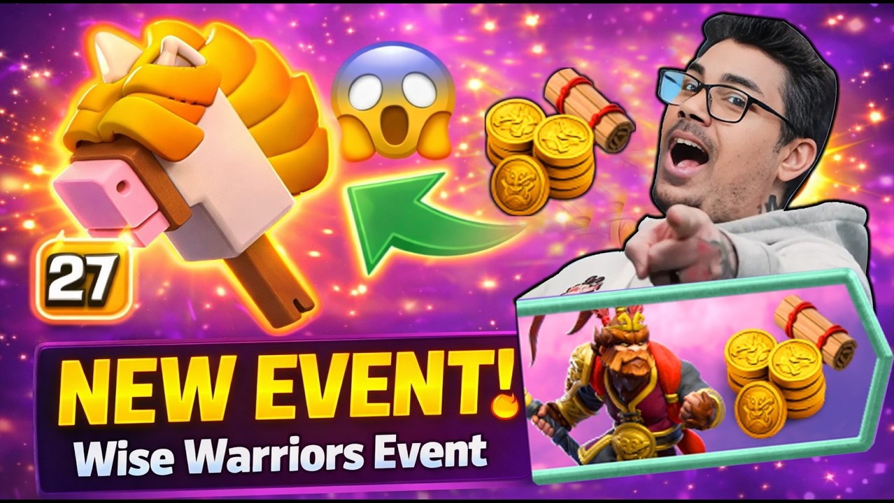 NEW Clash of Clans Event! 😱 Wise Warriors Rewards & FREE Equipment | CoC #coc