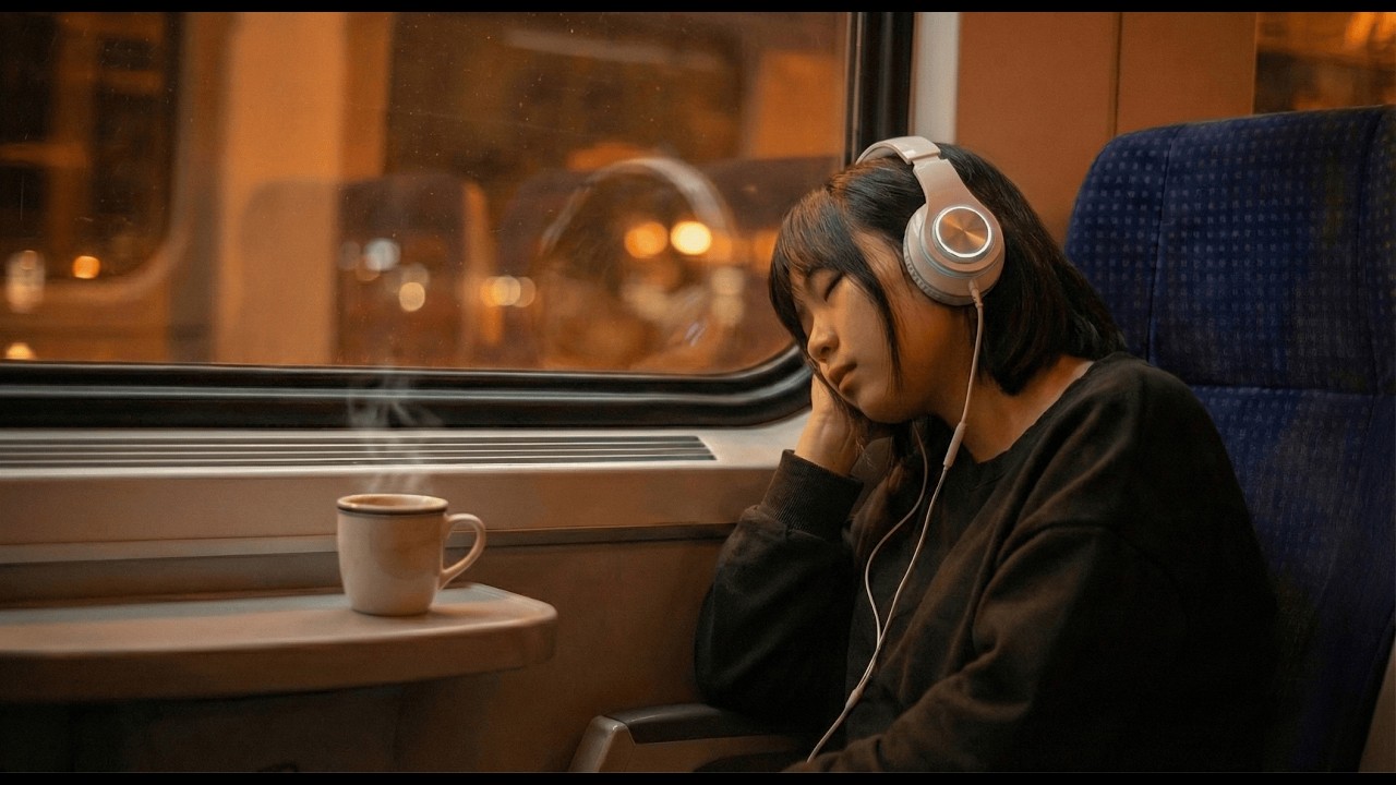 Cozy Midnight Coffee: Lo-fi Beats to Sleep & Dream on the Last Train