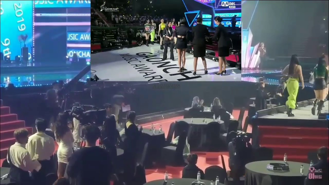 Idols' Reaction to Choi Hee Sun with ITZY (있지) @ Gaon Charts Music Awards | Stray Kids + (G)I-DLE