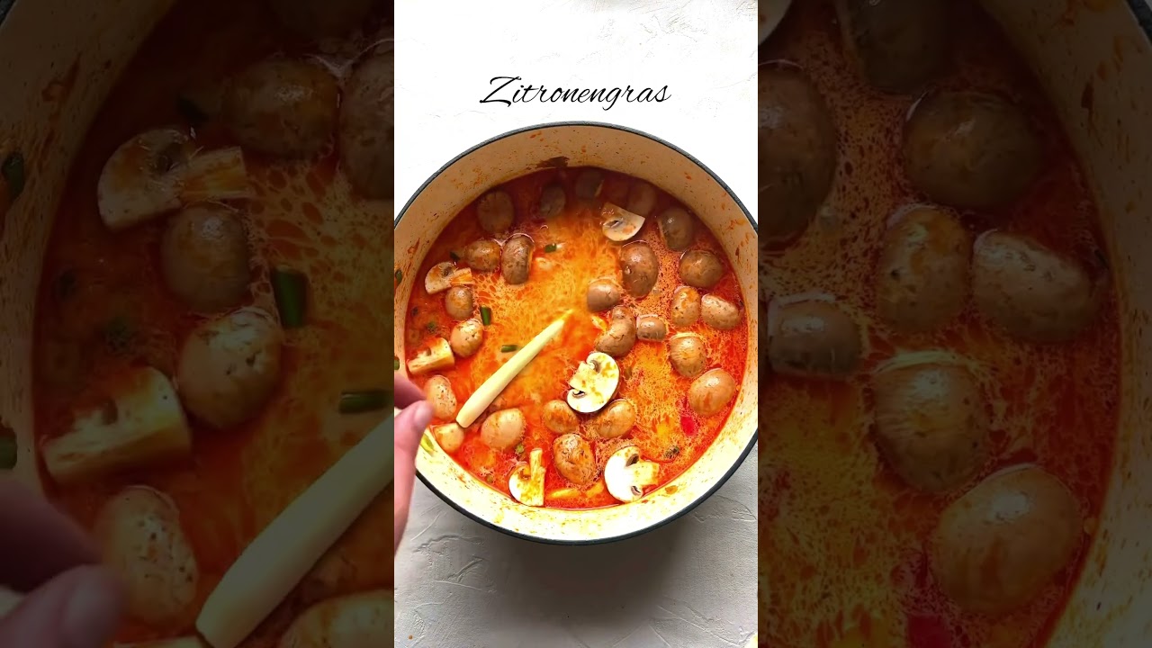 Asiatische Suppe Thai Kochen Rezepte einfach K&uuml;che Rezepte lecker Kokos Curry