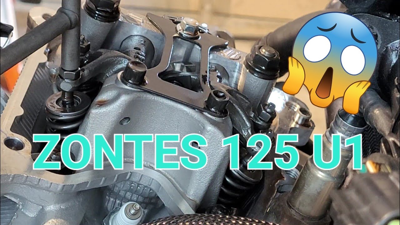 Zontes 125 U1 Regulacja zaworów @RONIN